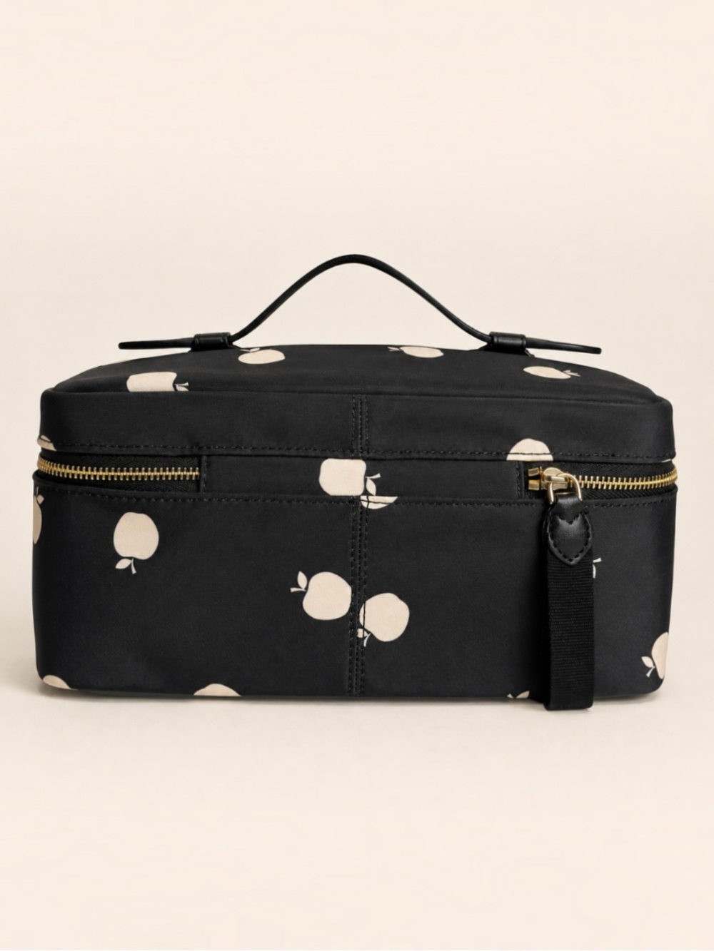 Kate Spade Chelsea Apple Print Travel Vanity Cosmetic Case Organizer K8261 NWOT - Picture 14 of 15